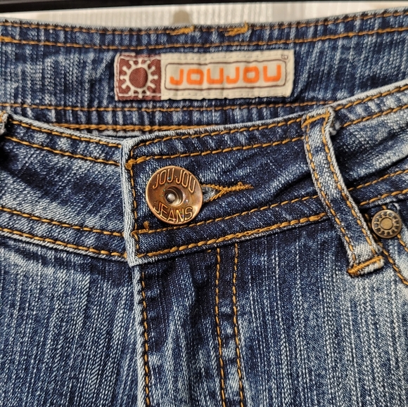 JOU JOU | Retro Fade Wash Embellished Jeans - Junior 7/8 - Picture 5 of 14